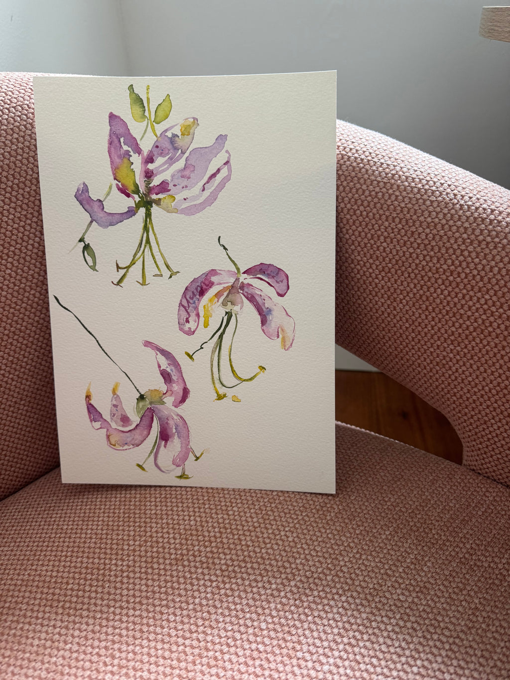 Deep Violet Lily