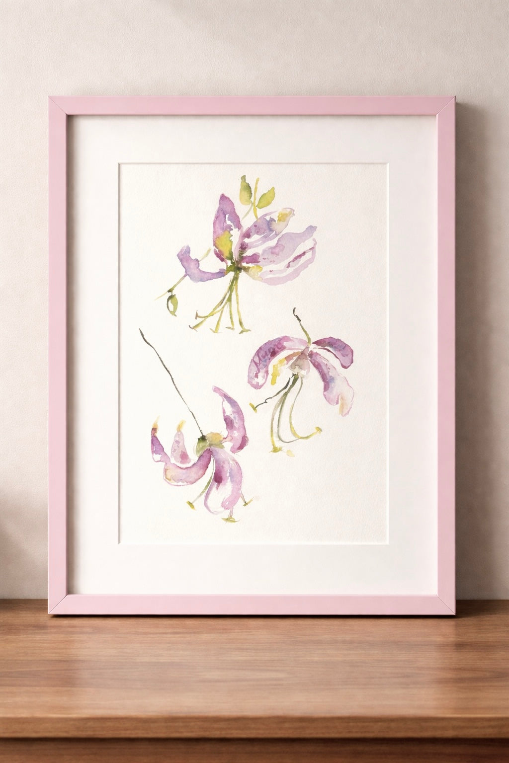 Deep Violet Lily