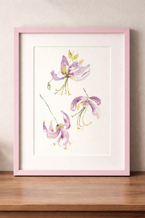 Deep Violet Lily